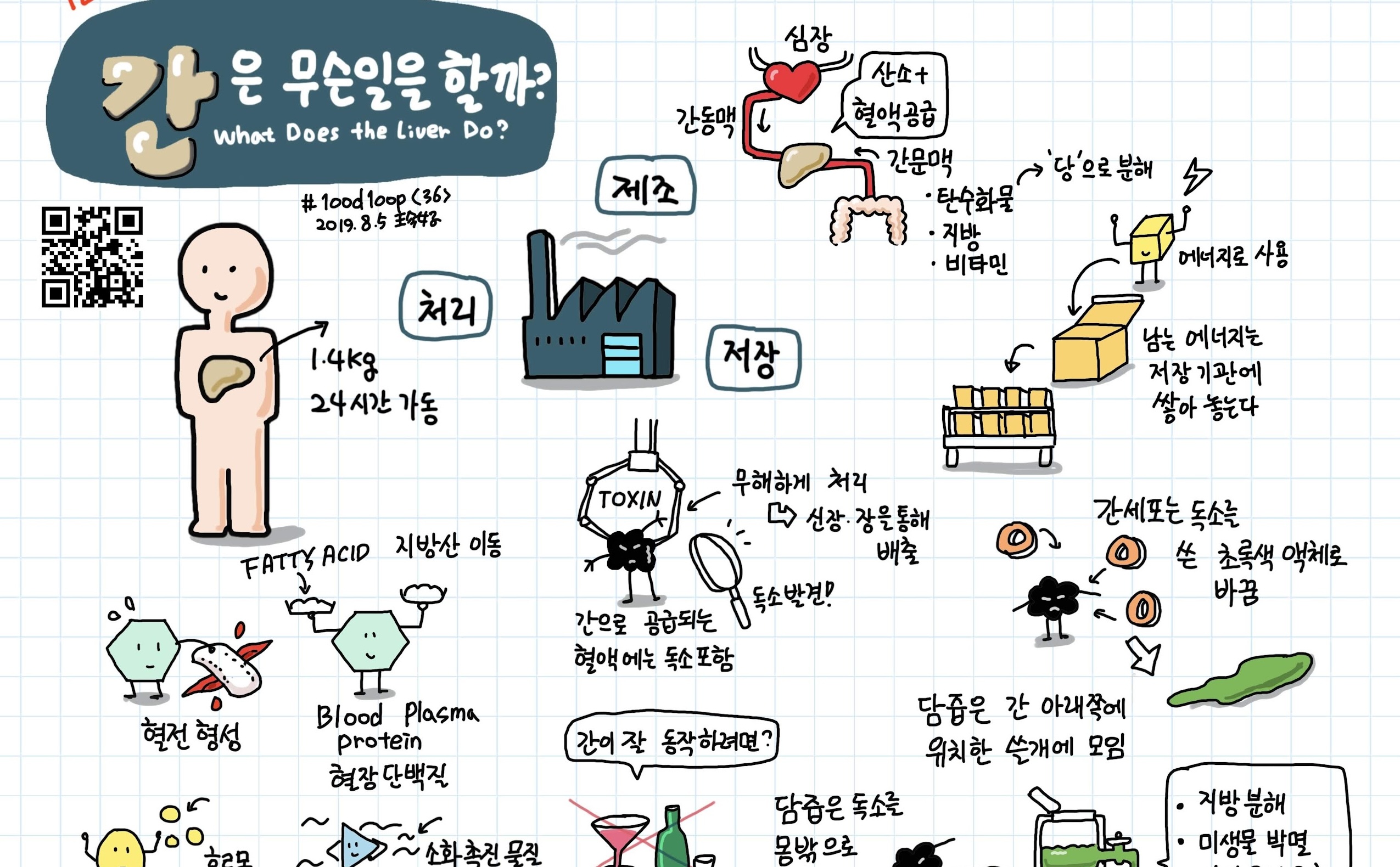 디지털 스케치 노트 2019 그래픽 레코딩